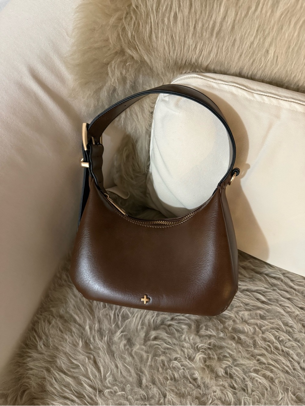 Chocolate Brown Shoulder Bag